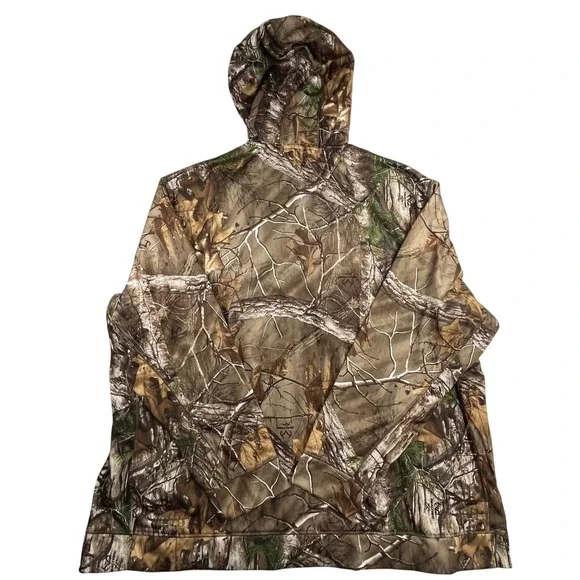 409Dunbrooke Realtree Camo Tennessee Titans Trophy Tech Fleece Full-Zip Hoodie
